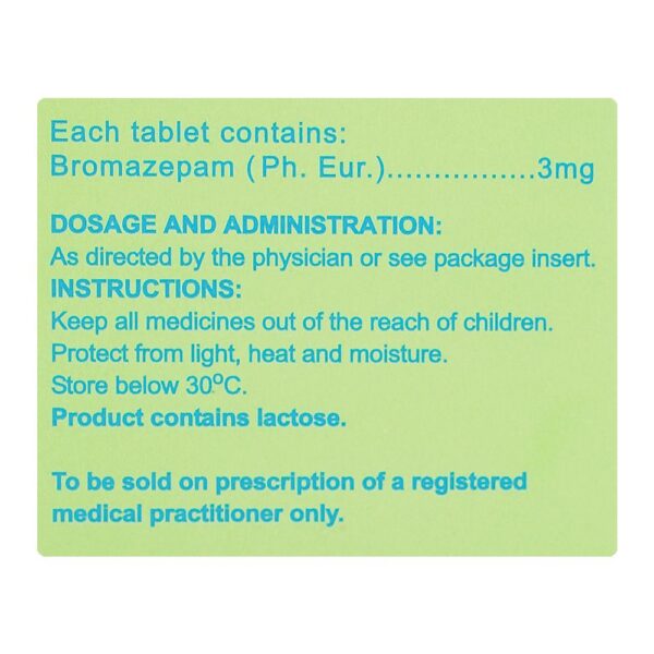 Lexotanil Tablet 3mg - Image 3