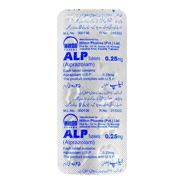 Alp Tablet 0.25mg - Image 3