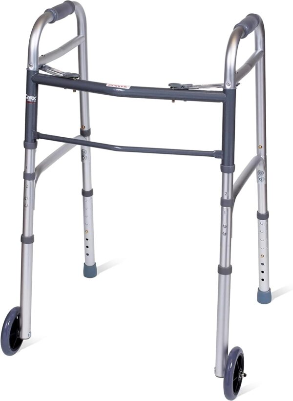 Walker with Wheels - Foldable - Image 2