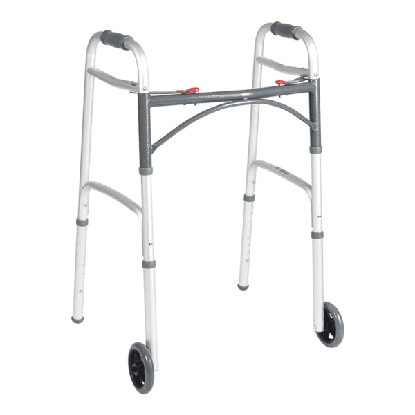 Walker with Wheels - Foldable - Image 3