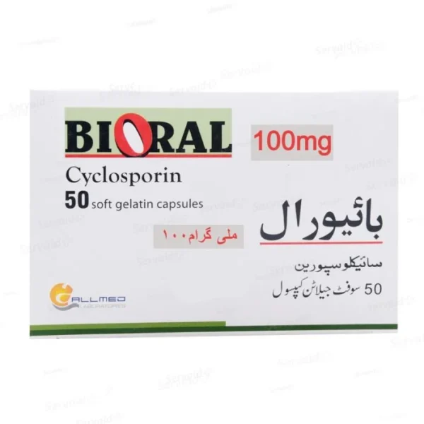 Bioral 100mg Capsules