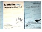 Madalin 10mg Tablet (Methylphenidate Hydrochloride) for ADHD and narcolepsy treatment