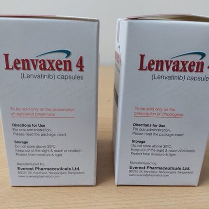 Lenvaxen 4mg Tablet (Lenvatinib) original cancer medicine in Pakistan available at MedicineWalyDost.com