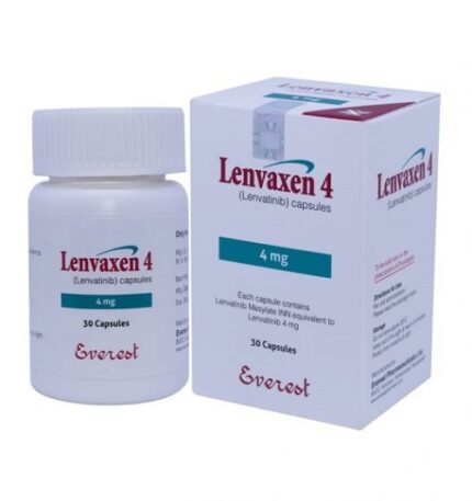 Lenvaxen 4mg Tablet (Lenvatinib) original cancer medicine in Pakistan available at MedicineWalyDost.com