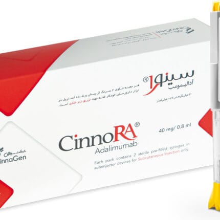 CinnoRA Injection (Adalimumab) 40mg/0.8ml Imported original medicine available in Pakistan at MedicineWalyDost.com