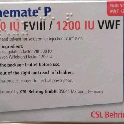 Haemate P 500 IU Injection imported from Germany original bleeding disorder medicine in Pakistan available at MedicineWalyDost.com