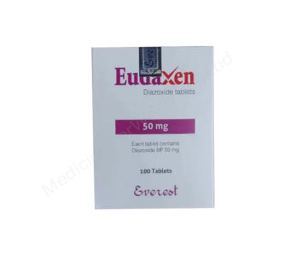 Eudaxen Tablet 50mg (Diazoxide) original medicine in Pakistan available at MedicineWalyDost.com