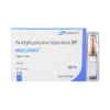 #MucomixInjection #Acetylcysteine20 #ParacetamolOverdoseAntidote #MucolyticInjection #BuyMucomixOnline #PakistanPharmacy #MedicineWalyDost #RespiratorySupport