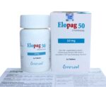 Elopag 50mg Tablet (Eltrombopag) original platelet boosting medicine in Pakistan available at MedicineWalyDost.com