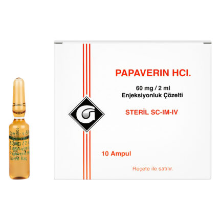 Papaverin Injection 60mg - Imported