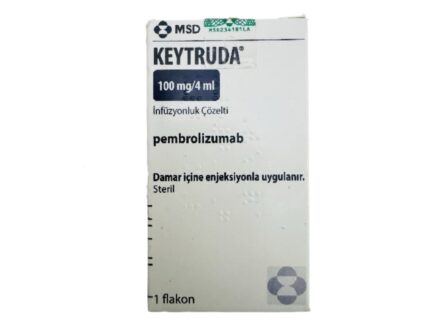 Keytruda 100mg Injection (Pembrolizumab) original immunotherapy cancer medicine in Pakistan available at MedicineWalyDost.com