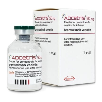 Adcitris 50mg Injection (Brentuximab) imported original cancer medicine in Pakistan available at MedicineWalyDost.com