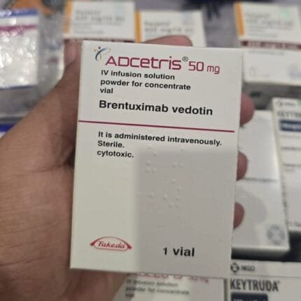 Adcitris 50mg Injection (Brentuximab) imported original cancer medicine in Pakistan available at MedicineWalyDost.com