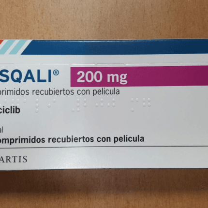 Kisqali 200mg Tablet (Ribociclib) original imported breast cancer medicine used for HR-positive HER2-negative cancer treatment, available at MedicineWalyDost.com