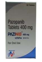 Pezinib 400mg Tablet (Pazopanib) original cancer medicine in Pakistan available at MedicineWalyDost.com