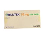 Rulitek 50mg Tablet (Riluzole) original ALS medicine in Pakistan available at MedicineWalyDost.com