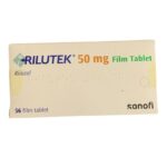 Rulitek 50mg Tablet (Riluzole) original ALS medicine in Pakistan available at MedicineWalyDost.com