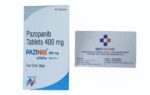 Pezinib 400mg Tablet (Pazopanib) original cancer medicine in Pakistan available at MedicineWalyDost.com
