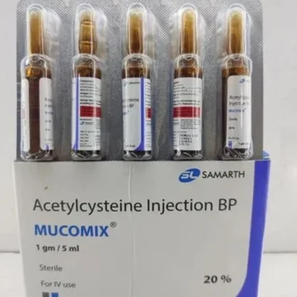 #MucomixInjection #Acetylcysteine20 #ParacetamolOverdoseAntidote #MucolyticInjection #BuyMucomixOnline #PakistanPharmacy #MedicineWalyDost #RespiratorySupport