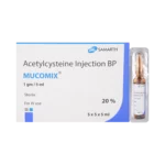 #MucomixInjection #Acetylcysteine20 #ParacetamolOverdoseAntidote #MucolyticInjection #BuyMucomixOnline #PakistanPharmacy #MedicineWalyDost #RespiratorySupport