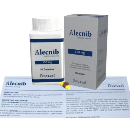 Alecnib 150mg Capsule (Alectinib) by Everest Pharma – Lung Cancer Treatment Price in Pakistan