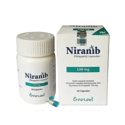 Niranib Niraparib Capsules 100mg 30 Capsules Everest Box