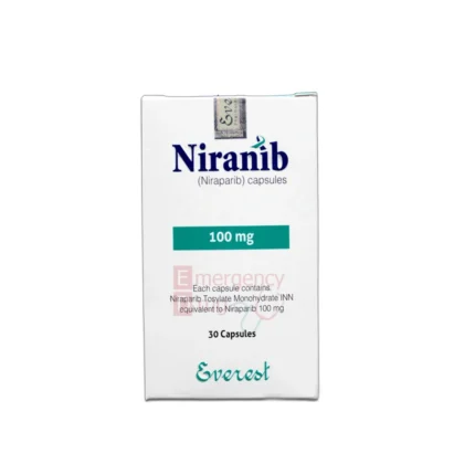 niranib niraparib 100mg - Niranib Niraparib Capsules 100mg 30 Capsules Everest Box