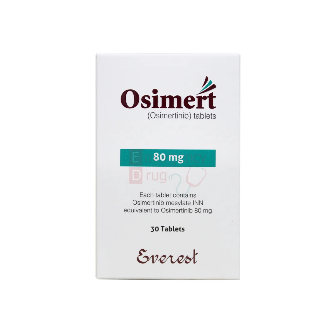 Osimert 80mg Tablet - osimertinib 80 mg for EGFR mutation lung cancer treatment