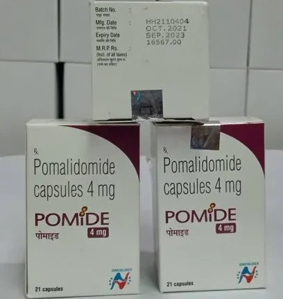 Promide Capsule 4mg (Pomalidomide) original cancer medicine in Pakistan available at MedicineWalyDost.com