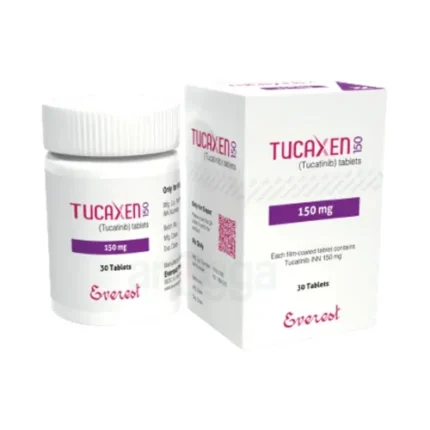 Tucaxen 150mg Tablet pack for HER2-positive breast cancer treatment – available in Pakistan with online order option.