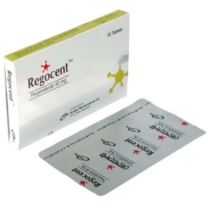 Regocent 40mg Tablet (Regorafenib) for Advanced Cancer Treatment – Buy Online in Pakistan at Best Price from MedicineWalyDost.com