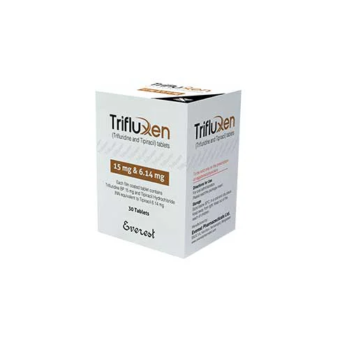 Trifluxen 15mg & 6.14mg Tablet (Trifluridine and Tipiracil) original imported anti-cancer medicine used for colorectal and gastric cancer treatment in Pakistan
