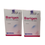 Barigen 4mg Tablet (Baricitinib) by General Pharmaceuticals Ltd. original imported medicine used for rheumatoid arthritis and inflammatory conditions, available on MedicineWalyDost.com