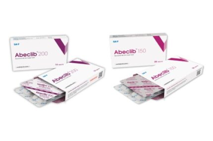 Abeclib 150 Tablet (Abemaciclib) original imported oncology medicine used for advanced or metastatic breast cancer treatment in Pakistan