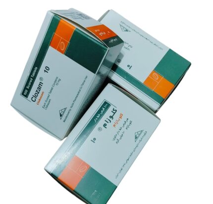 Clozam 10mg Tablet (Clobazam) original medicine used for epilepsy and seizure disorder treatment, available online at MedicineWalyDost.com