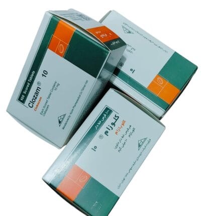 Clozam 10mg Tablet (Clobazam) original medicine used for epilepsy and seizure disorder treatment, available online at MedicineWalyDost.com
