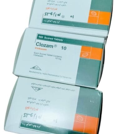 Clozam 10mg Tablet (Clobazam) original medicine used for epilepsy and seizure disorder treatment, available online at MedicineWalyDost.com
