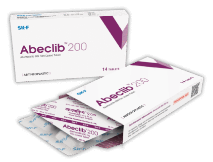 Abeclib 150 Tablet (Abemaciclib) original imported oncology medicine used for advanced or metastatic breast cancer treatment in Pakistan