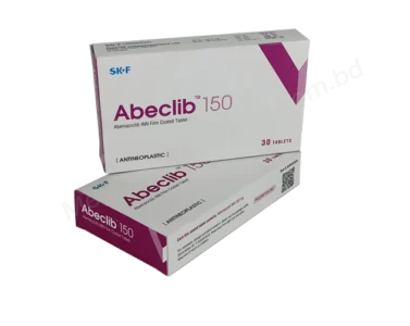 Abeclib 150 Tablet (Abemaciclib) original imported oncology medicine used for advanced or metastatic breast cancer treatment in Pakistan