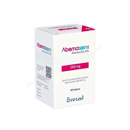 Abemaxen 200mg Tablet Abemaciclib oral targeted therapy for advanced breast cancer