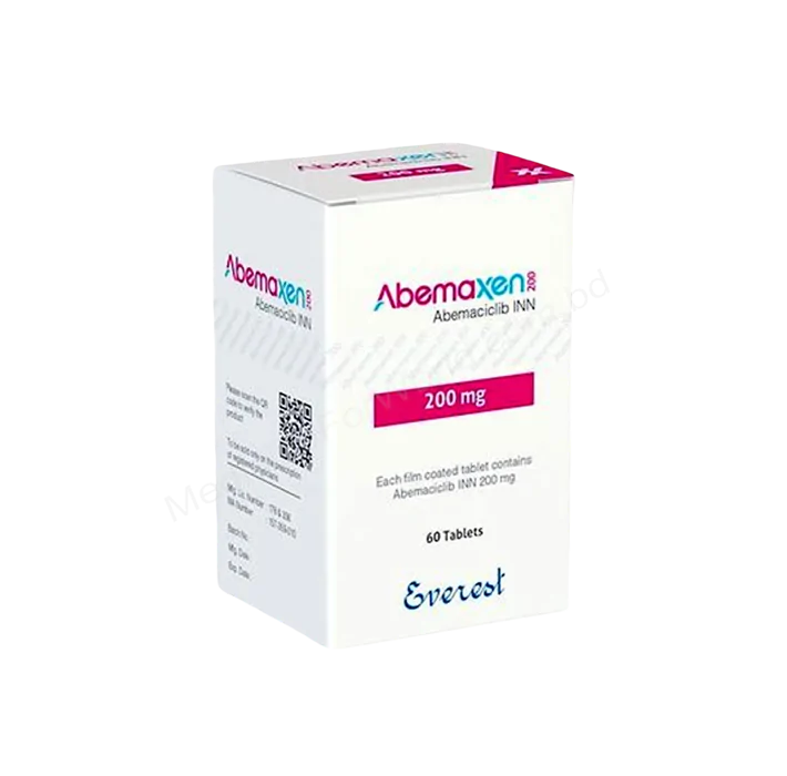 Abemaxen 200mg Tablet Abemaciclib oral targeted therapy for advanced breast cancer