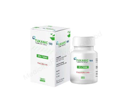Tukanic 150mg Tablet Tucatinib oral targeted therapy for HER2-positive advanced breast cancer