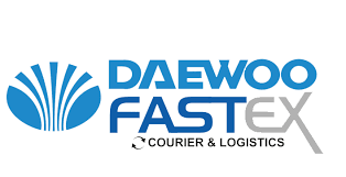 Daewoo FastEx Logo, Fastex is one of the Courier Partner of MedicineWalyDost.com