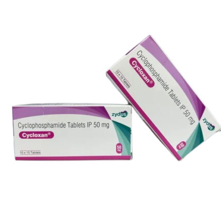 Cyclophosphamide Tablets IP 50 mg chemotherapy medicine packaging for cancer treatment in Pakistan