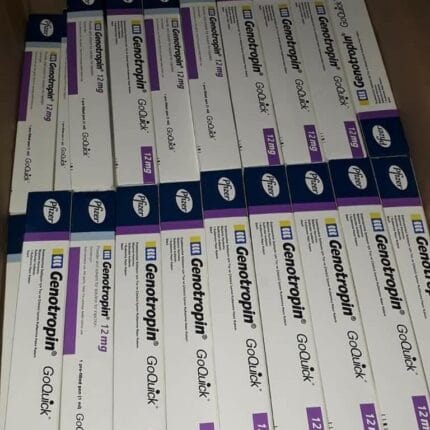 Genotropin 12mg GoQuick Pen 36IU Somatropin human growth hormone injection for growth hormone deficiency in children and adults