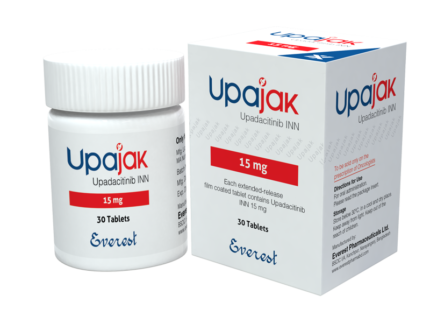 Upajak Tablet 15mg Upadacitinib medicine for rheumatoid arthritis and autoimmune disease treatment available in Pakistan