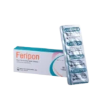 Feripon 500mg Tablet (Deferiprone) iron chelation medicine used for treatment of iron overload in thalassemia patients in Pakistan available at MedicineWalyDost.com
