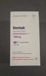 Ventok 100mg Tablet Venetoclax 120 tablets pack for leukemia treatment in Pakistan #Venetoclax #VentokTablet #BloodCancerTreatment #LeukemiaMedicine #OnlinePharmacyPakistan