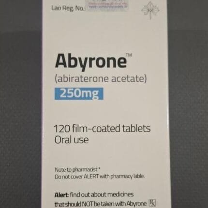 Abyrone 250mg Tablet Abiraterone Acetate for prostate cancer treatment in Pakistan #Abiraterone #AbyroneTablet #ProstateCancerTreatment #CancerMedicinePakistan #OnlinePharmacyPakistan