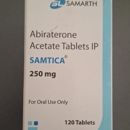 Samtica 250mg Tablet Abiraterone Acetate for prostate cancer treatment in Pakistan #Abiraterone #SamticaTablet #ProstateCancerTreatment #CancerMedicinePakistan #OnlinePharmacyPakistan